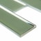 Ackland Rivella Kairo 12 in. x 12 in. Glossy Beveled Glass Subway Mosaic Wall Tile, 10PK AKM-G-RIKA2X6BSW-CA - alternate 3